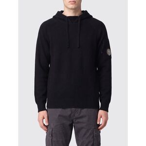C.P. Company Men Knit Hoodie C.P. Company In Wool Blend With Kangaroo Pocket